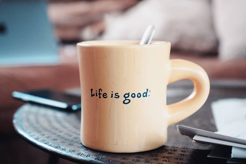 Life is good cup